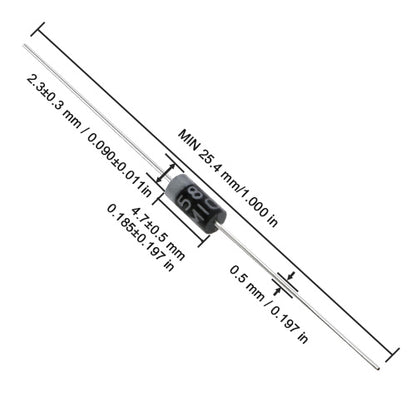 1N5819 Schottky Diode | DO-41 Through-Hole
