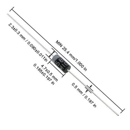 1N5819 Schottky Diode | DO-41 Through-Hole