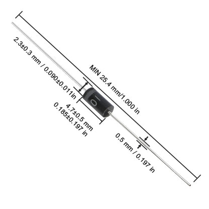 N4001 Rectifier Diode | DO-41 Through-Hole